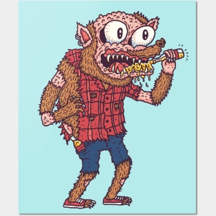 Werewolf Posters and Art
